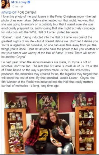 Chyna WWE Hall of Fame