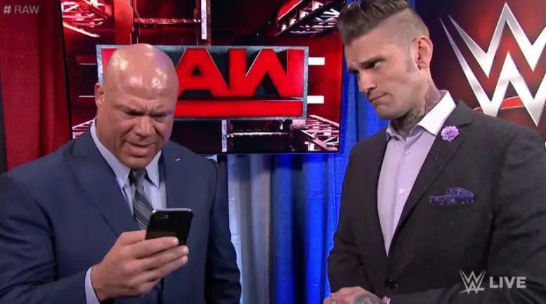 kurt angle corey graves