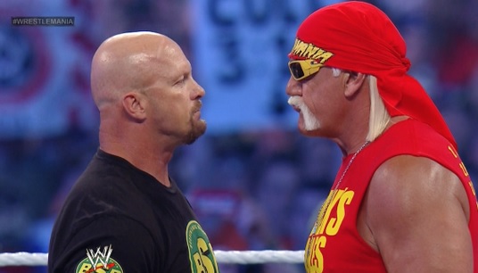 steve austin vs hulk hogan