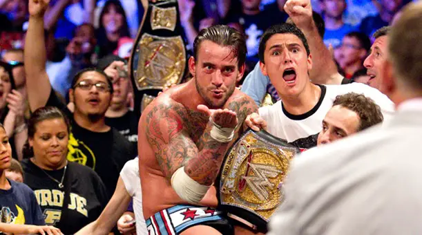 cm punk john cena five star match