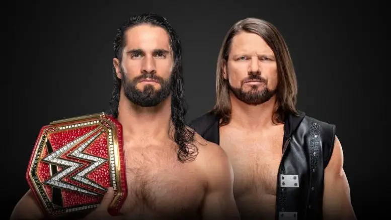 AJ Styles vs Seth Rollins